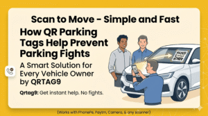 How QR Parking Tags Help Prevent Parking Fights in India