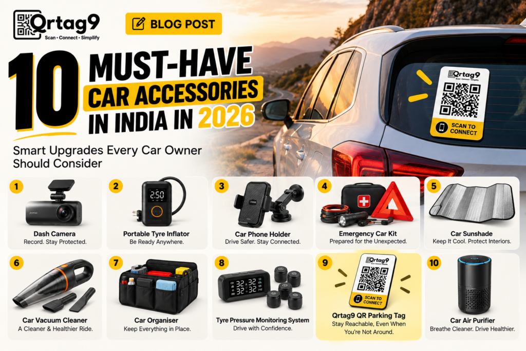 10 Must-Have Car Accessories in India in 2026 — Smart Upgrades Every Car Owner Should Consider